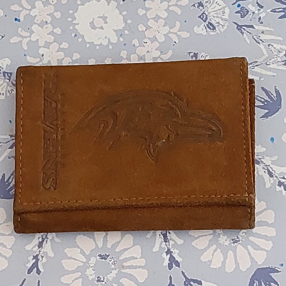 Men's Baltimore Ravens Leather Wallet